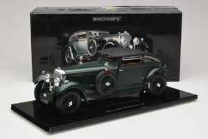 Bentley 6.5 Litre Gurney Nutting Saloon Blue Train Special Zöld Minichamps 1:18 100139520 Fém – 8. kép a 8-ből