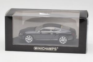 Bentley Continental GT Beluga Fekete Minichamps 1:43 436139980 Fém – 4. kép a 4-ből