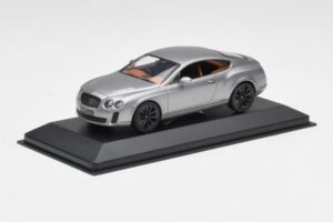 Bentley Continental GT Szürke Fekete Felnikkel Minichamps 1:43 BENTLEY001 Fém – 2. kép a 4-ből