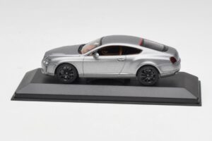 Bentley Continental GT Szürke Fekete Felnikkel Minichamps 1:43 BENTLEY001 Fém