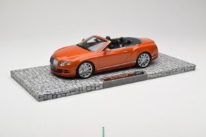 Bentley Continental GT Speed Kabrió Orange Metallic Minichamps 1:18 107139430 Fém