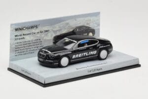 Bentley Continental GT World Record Car on Ice Fekete Minichamps 1:43 436139026-O Fém – 2. kép a 4-ből