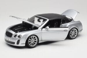 Bentley Continental Supersports Kabrió 1. Generáció Ezüst Bburago 1:18 18-11037S Fém – 2. kép a 8-ből