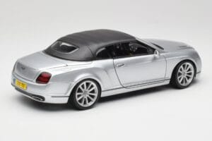 Bentley Continental Supersports Kabrió 1. Generáció Ezüst Bburago 1:18 18-11037S Fém – 3. kép a 8-ből