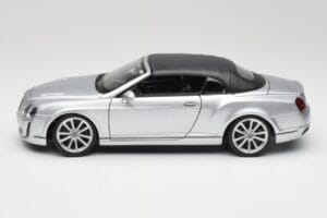 Bentley Continental Supersports Kabrió 1. Generáció Ezüst Bburago 1:18 18-11037S Fém – 4. kép a 8-ből