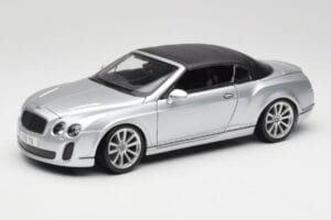 Bentley Continental Supersports Kabrió 1. Generáció Ezüst Bburago 1:18 18-11037S Fém