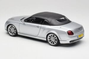Bentley Continental Supersports Kabrió 1. Generáció Ezüst Bburago 1:18 18-11037S Fém – 7. kép a 8-ből
