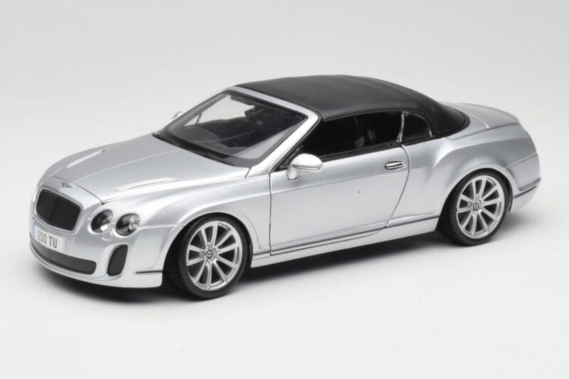 Bentley Continental Supersports Kabrió 1. Generáció Ezüst Bburago 1:18 18-11037S Fém