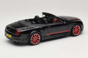 Bentley Continental Supersports ISR Kabrió Fekete Piros Felnikkel Bburago 1:18 18-11035 Fém – 3. kép a 8-ből