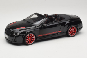 Bentley Continental Supersports ISR Kabrió Fekete Piros Felnikkel Bburago 1:18 18-11035 Fém