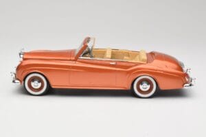 Bentley Type S2 Mulliner Kabrió Tudor Narancssárga Metál Solido 1:18 8007 Fém – 4. kép a 8-ből
