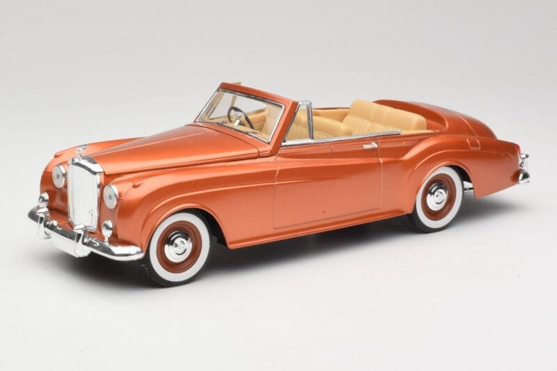 Bentley Type S2 Mulliner Kabrió Tudor Narancssárga Metál Solido 1:18 8007 Fém