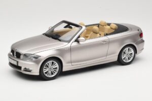 BMW 1 Series E88 Kabrió Mineral Silver Metallic Kyosho 1:18 80430427020 Fém