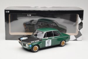 BMW 1600-2 BMW Alpina #47 P. Meyer Internationales ADAC Eifelrennen Nurburgring 1971 Minichamps 1:18 155712647 Fém – 6. kép a 6-ből