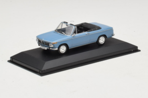 BMW 1600 Kabrió Kék Minichamps 1:43 80420396188 Fém – 2. kép a 4-ből