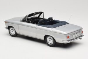 BMW 1600 Kabrió Ezüst Minichamps 1:18 80430145819 Fém – 7. kép a 8-ből