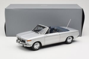 BMW 1600 Kabrió Ezüst Minichamps 1:18 80430145819 Fém – 8. kép a 8-ből