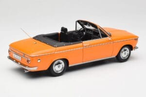 BMW 1600 Kabrió Narancssárga Minichamps 1:18 100021030-O Fém – 3. kép a 8-ből