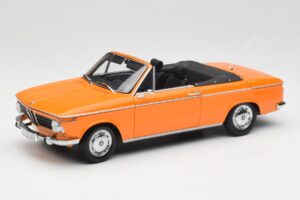BMW 1600 Kabrió Narancssárga Minichamps 1:18 100021030-O Fém