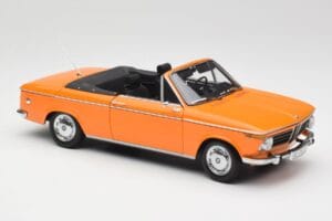BMW 1600 Kabrió Narancssárga Minichamps 1:18 100021030-O Fém – 6. kép a 8-ből