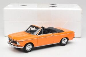 BMW 1600 Kabrió Narancssárga Minichamps 1:18 100021030-O Fém – 8. kép a 8-ből