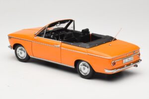 BMW 1600 E10 Kabrió Narancssárga Minichamps 1:18 100021030 Fém – 7. kép a 8-ből