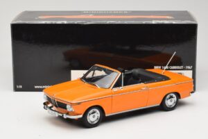 BMW 1600 E10 Kabrió Narancssárga Minichamps 1:18 100021030 Fém – 8. kép a 8-ből