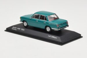 BMW 1800 TI/SA Sötétzöld Minichamps 1:43 403025103 Fém – 3. kép a 4-ből
