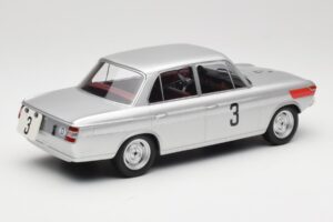 BMW 1800 TiSA #3 D. Glemser / J. Ickx 24 Hours of Spa 1965 Minichamps 1:18 155652903 Fém – 2. kép a 6-ből
