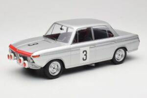 BMW 1800 TiSA #3 D. Glemser / J. Ickx 24 Hours of Spa 1965 Minichamps 1:18 155652903 Fém