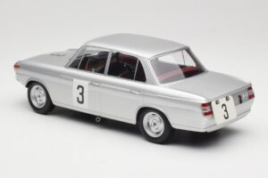 BMW 1800 TiSA #3 D. Glemser / J. Ickx 24 Hours of Spa 1965 Minichamps 1:18 155652903 Fém – 5. kép a 6-ből