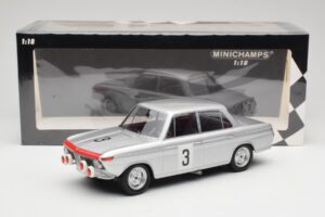 BMW 1800 TiSA #3 D. Glemser / J. Ickx 24 Hours of Spa 1965 Minichamps 1:18 155652903 Fém – 6. kép a 6-ből