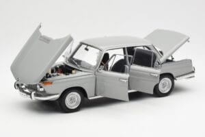BMW 1800 TiSA Bernina Szürke AUTOart 1:18 70621 Fém – 2. kép a 8-ből