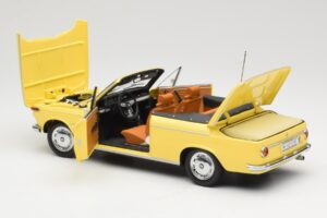 BMW 2002 Kabrió Élénkzöld Minichamps 1:18 80430145820 Fém – 5. kép a 8-ből