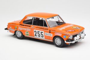 BMW 2002 Jagermeister #255 W. Stiller Rally Monte Carlo 1973 IXO 1:18 18RMC165 Fém – 4. kép a 6-ből