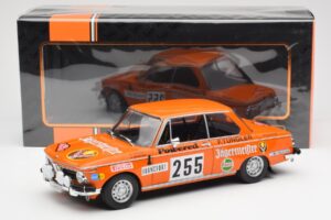 BMW 2002 Jagermeister #255 W. Stiller Rally Monte Carlo 1973 IXO 1:18 18RMC165 Fém – 6. kép a 6-ből