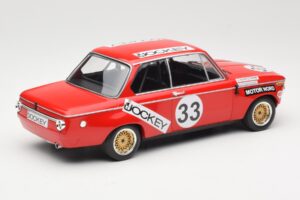 BMW 2002 Jockey Racing #33 B. Tobiasson / L. Nordstrom 6 Hours Nurburgring 1972 Minichamps 1:18 155722633 Fém – 2. kép a 6-ből