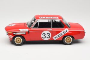 BMW 2002 Jockey Racing #33 B. Tobiasson / L. Nordstrom 6 Hours Nurburgring 1972 Minichamps 1:18 155722633 Fém – 3. kép a 6-ből