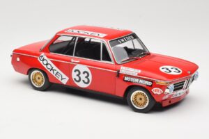 BMW 2002 Jockey Racing #33 B. Tobiasson / L. Nordstrom 6 Hours Nurburgring 1972 Minichamps 1:18 155722633 Fém – 4. kép a 6-ből