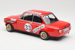 BMW 2002 Jockey Racing #33 B. Tobiasson / L. Nordstrom 6 Hours Nurburgring 1972 Minichamps 1:18 155722633 Fém – 5. kép a 6-ből