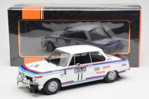 BMW 2002 #11 A. Warmbold / J. Todt RAC Rally 1973 IXO 1:18 18RMC164 Fém – 6. kép a 6-ből