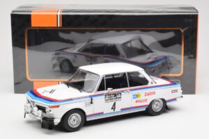 BMW 2002 #4 B. Waldegard / H. Thorzelius RAC Rally 1973 IXO 1:18 18RMC163 Fém – 6. kép a 6-ből