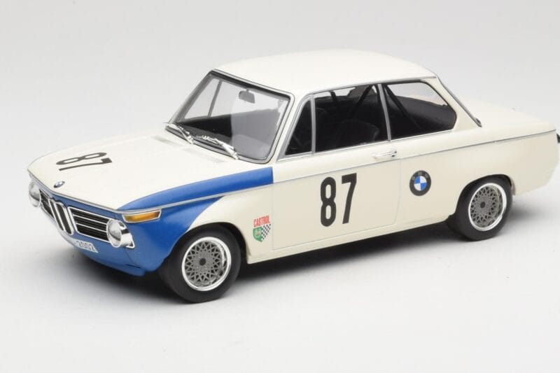 BMW 2002 Tii E10 #87 H. Hahne Grand Prix Brno 1969 Minichamps 1:18 155692787 Fém