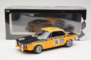 BMW 2800 CS BMW Alpina #14 H. Kelleners / G. Huber Winners 24 Hours of Spa 1970 Minichamps 1:18 155702714 Fém – 6. kép a 6-ből