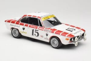 BMW 2800 CS E9 #15 Team Marabout Gaye / S. Braillard 24 Hours of Spa 1972 Minichamps 1:18 155722715 Fém – 4. kép a 6-ből