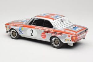 BMW 2800 CS E9 #2 Team Schnitzer J. Fitzpatrick / H. Heyer Winners Grand Prix Touring Cars Nurburgring 1972 Minichamps 1:18 1 – 5. kép a 6-ből