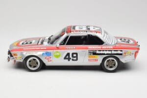 BMW 2800 CS E9 #49 Team Schnitzer G. Herzog / H. Heyer 24 Hours of Spa 1972 Minichamps 1:18 155722749 Fém – 3. kép a 6-ből