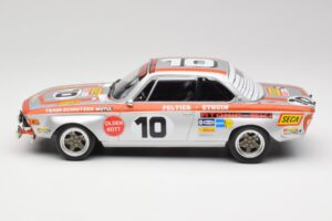BMW 2800 CS Team Schnitzer #10 J. Fitzpatrick / J. Peltier Spa 1972 Minichamps 1:18 155722710 Fém – 3. kép a 6-ből