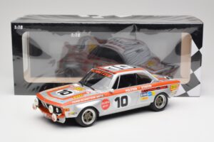 BMW 2800 CS Team Schnitzer #10 J. Fitzpatrick / J. Peltier Spa 1972 Minichamps 1:18 155722710 Fém – 6. kép a 6-ből