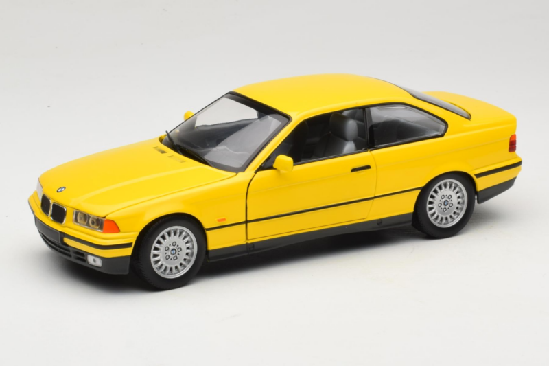 BMW 3 Series E36 Coupe Sárga UT Models 1:18 180023320 Fém